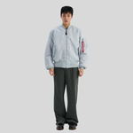 Бомбер Alpha Industries MA-1 Mist (Серо-голубой)