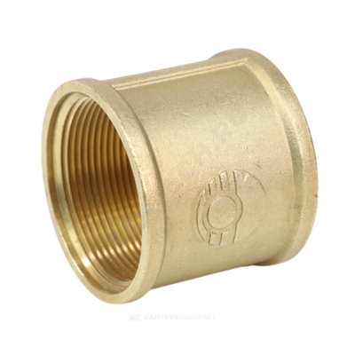 Муфта латунь Ду 40 (1 1/2") ВР/ВР VALFEX VF.170.L.112