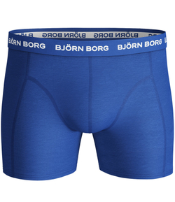 Мужские спортивные боксеры Björn Borg Shorts Solid 3P - skydiver