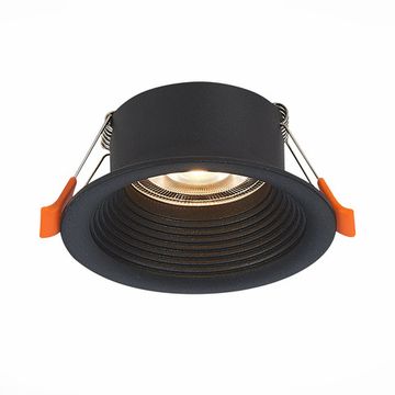 Встраиваемый светильник 1*GU10 ST202.408.01 чёрный Mobarra ST-Luce