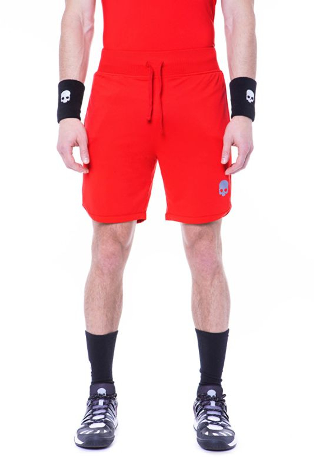 Мужские теннисные шорты Hydrogen Tech Shorts Man - red