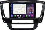 Магнитола для Mitsubishi Pajero Sport 3 2020-2024, Montero Sport (прямоугольный климат) - FarCar S500-TS20 монитор 9.5" 2K QLED на Android 14, Быстрейшая, CarPlay, 4G SIM-слот