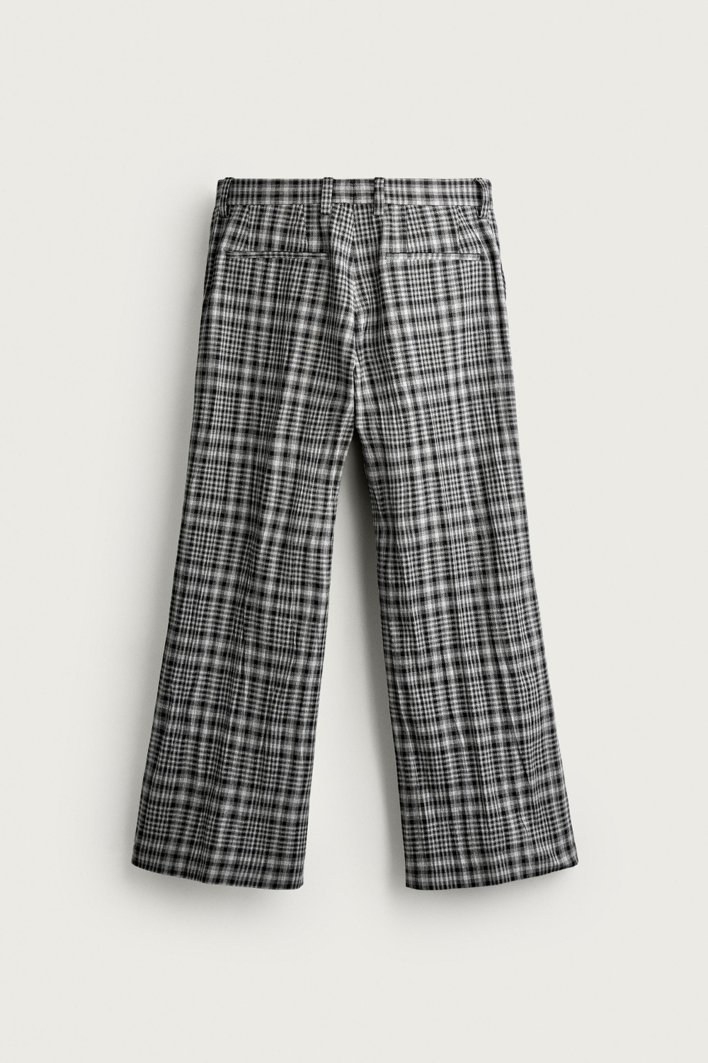БРЮКИ FLARE FIT В КЛЕТКУ — ZARA