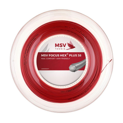 Струны теннисные MSV Focus Hex Plus 38 (200 m) - red