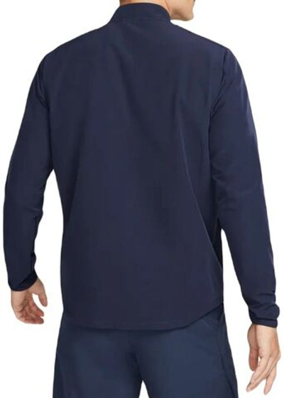 Мужская теннисная кофта Nike Court Advantage Packable Jacket - obsidian/white