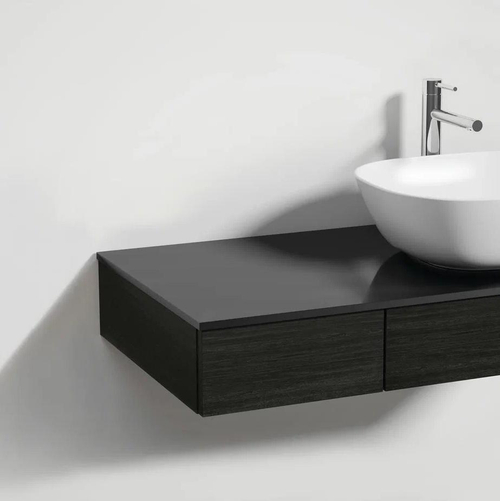 Тумба с раковиной VitrA Origin 120 см R 65682, черный дуб