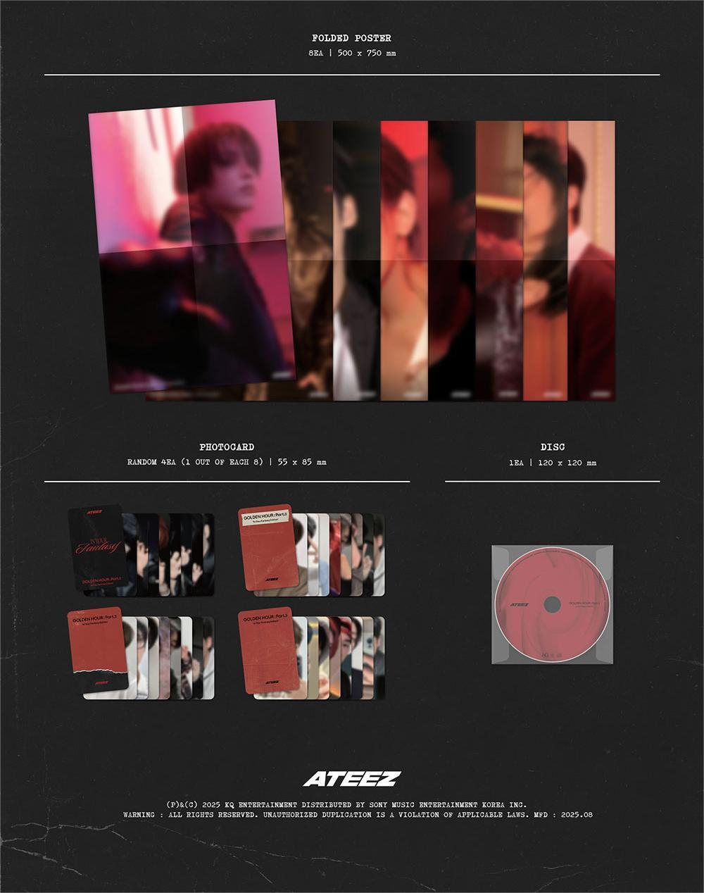 [Альбом] ATEEZ - GOLDEN HOUR : Part.3 ‘In Your Fantasy Edition’ (Limited)
