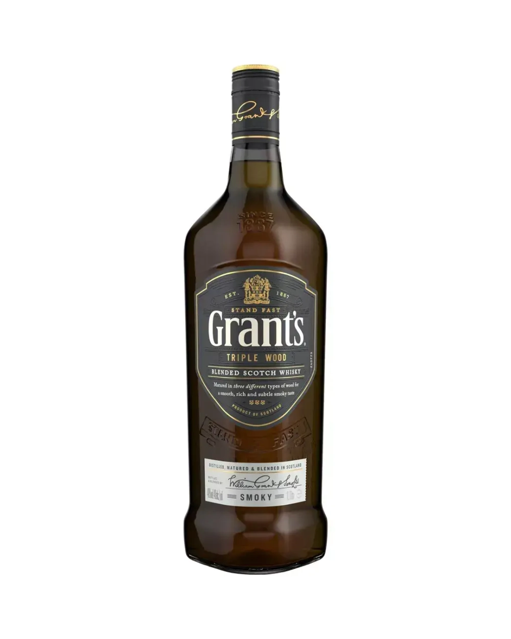 Виски Grant's Triple Wood Smoky 0,7 л.