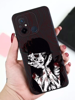 Чехол для Xiaomi Redmi 12C и Poco C55 с принтом