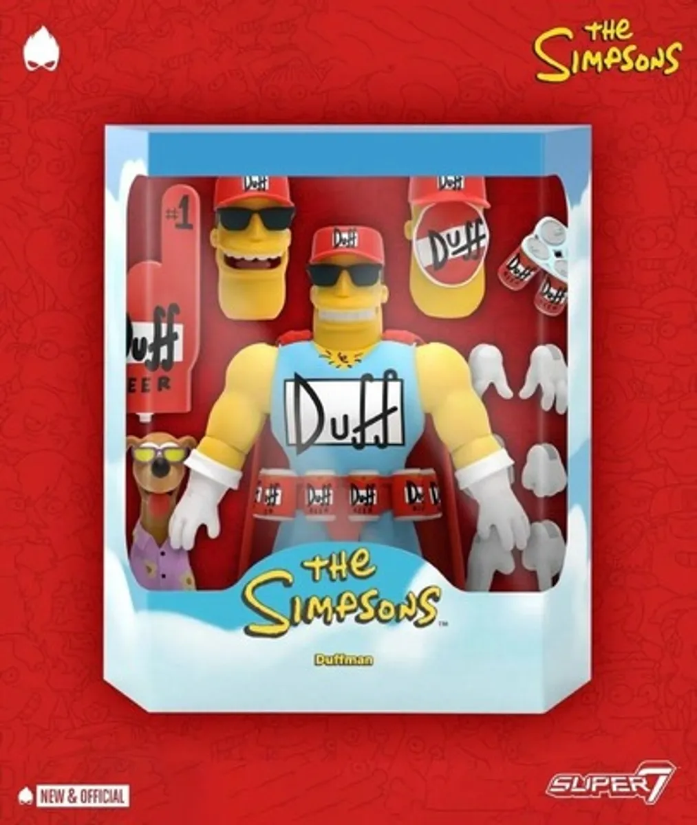 Фигурка Ultimate Super7 The Simpsons: Duffman