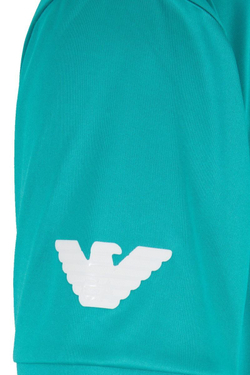 Мужское теннисное поло EA7 Man Jersey Polo Shirt - spectra green