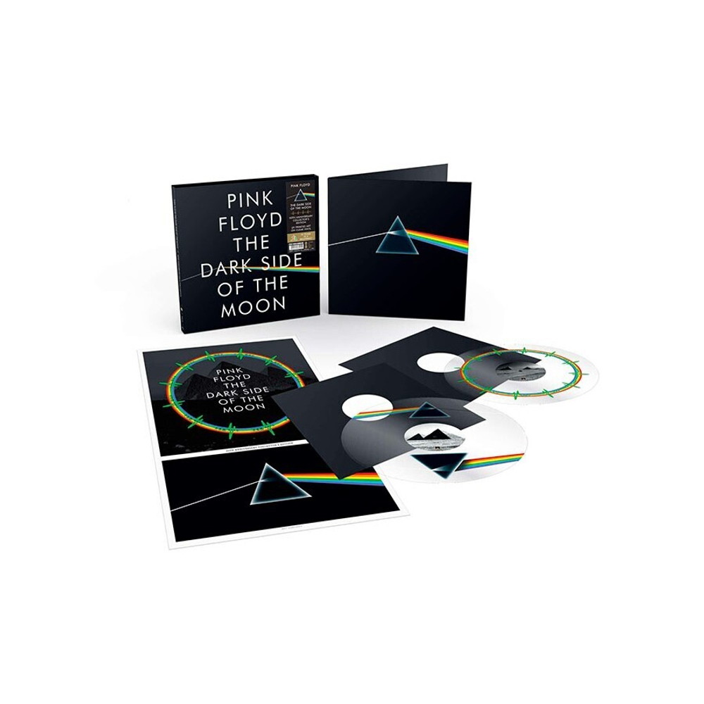 Pink Floyd / The Dark Side Of The Moon (50th Anniversary Edition)(Clear Vinyl)(Picture Discs)(2LP)