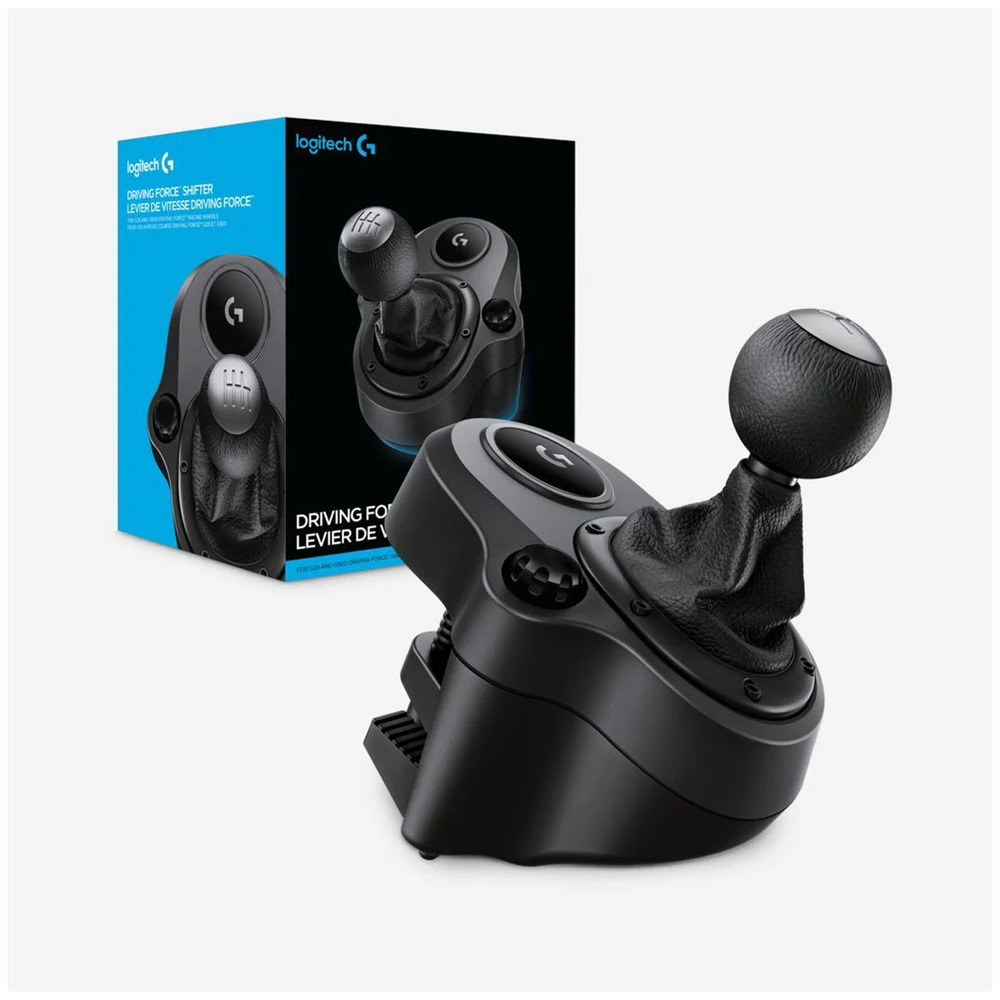 Коробка передач Logitech G Driving Force Shifter, черный