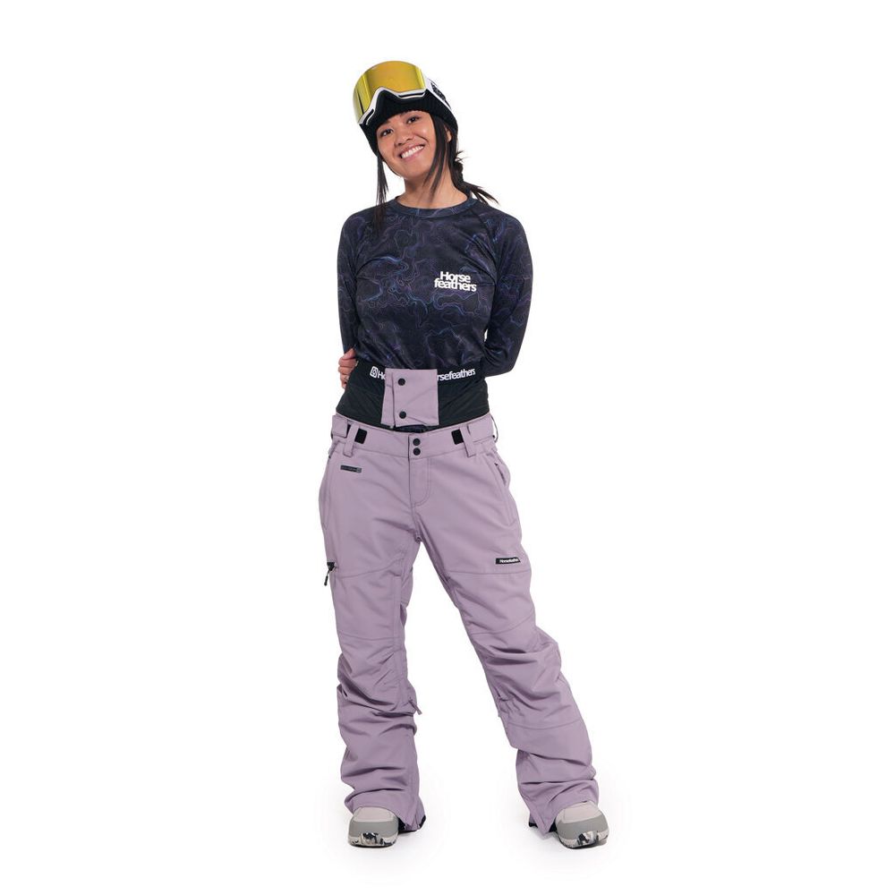 Штаны женские сноубордические Horsefeathers LOTTE II SHELL PANTS (iris)