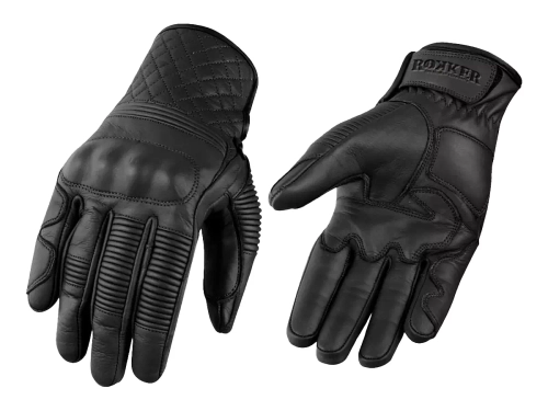 Перчатки кожаные Tucson Black Rokket