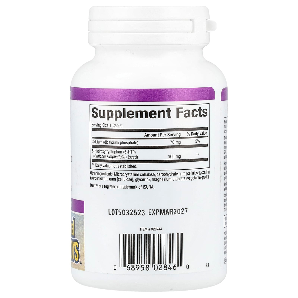 Natural Factors, Stress-Relax, 5-HTP, 100 мг, 120 капсул с медленным высвобождением