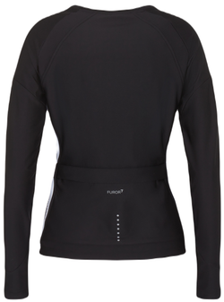 Женская Кофта теннисная EA7 Woman Jersey T-Shirt - черный