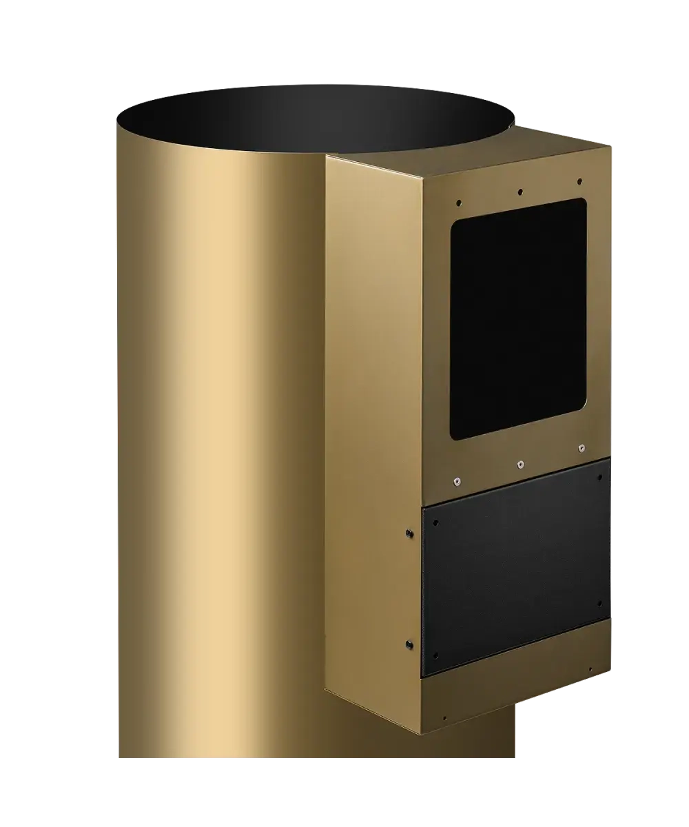 Встраиваемая вытяжка Kuppersberg WL-MOTUBA Gold фото 5