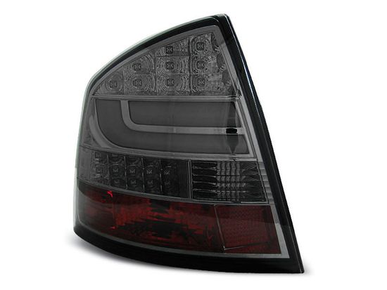 Задние фонари Skoda Octavia 2 smoke led bar