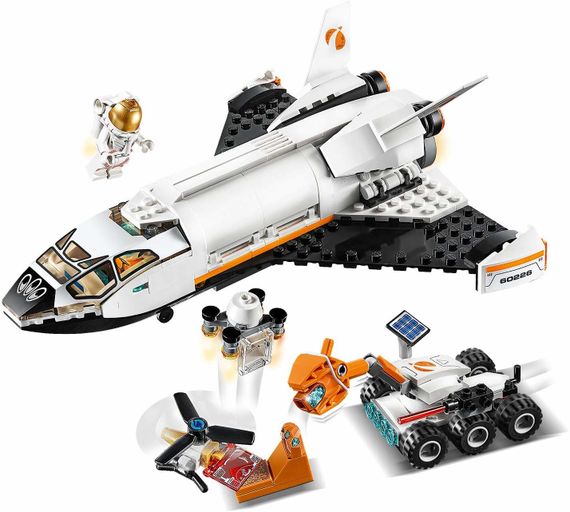 Lego konstruktor City Space Port  Шаттл для исследований Марса