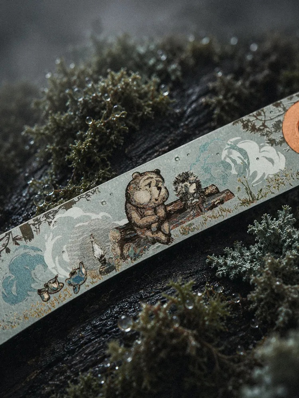 Нож NC Custom KOI (Ёжик в тумане, SW, Grey)