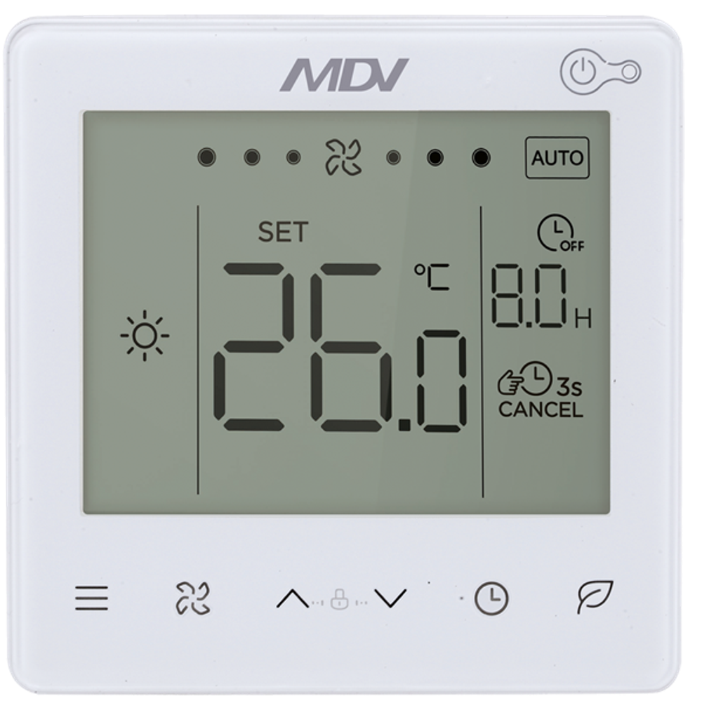 Напольно-потолочный фанкойл MDV MDKH1-V800-R3