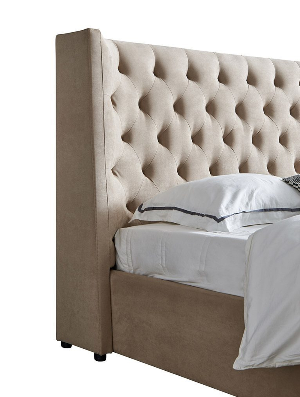 Кровать 1726 BEIGE бежевая