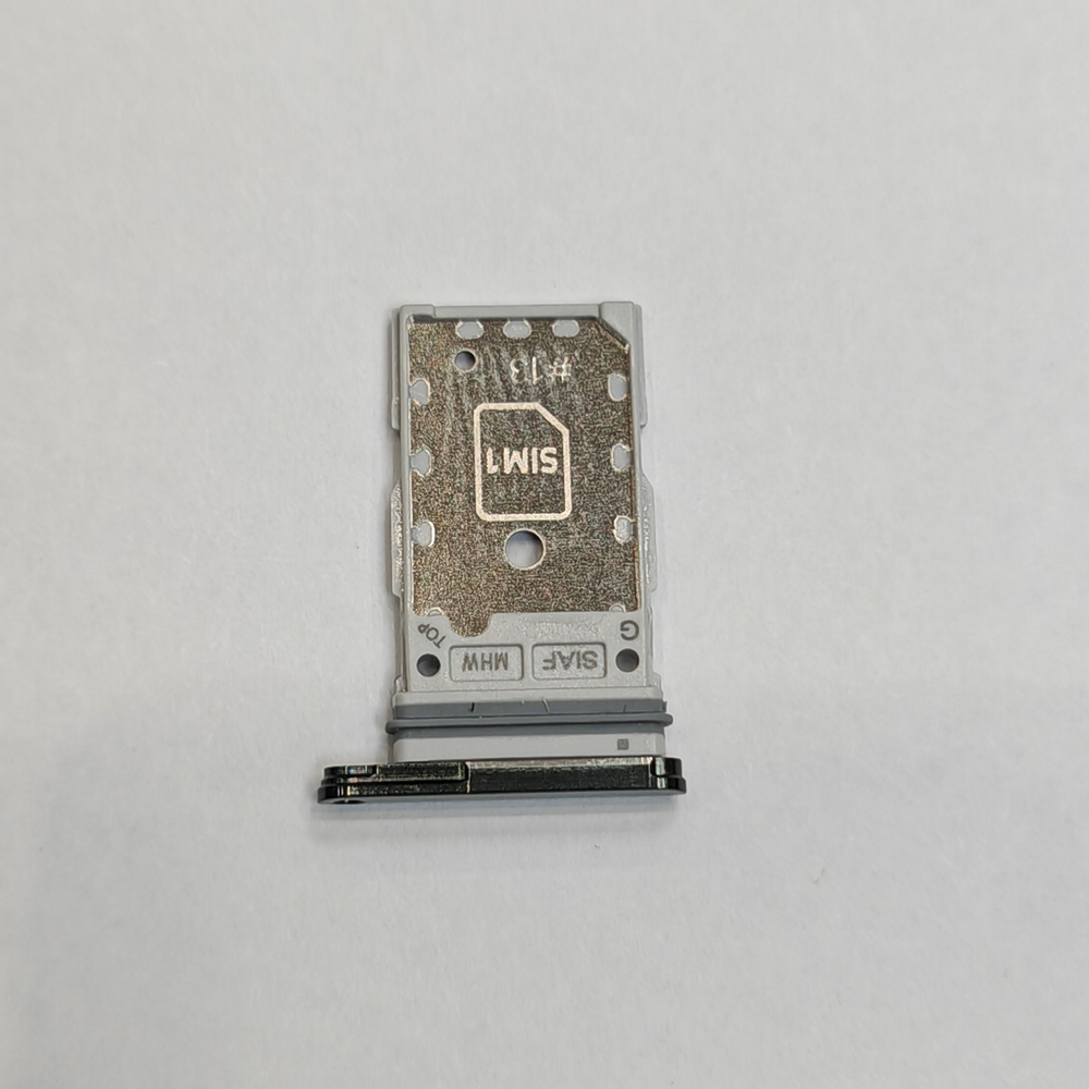 Сим лоток для Samsung S23 (S911) / S23 Plus (S916) Держатель Sim. Оригинальное качество (Цвет: Зелёный)