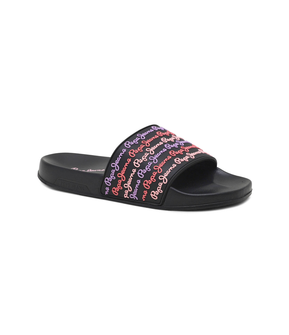 Шлепанцы Slider Set Pepe Jeans London - черный(PLS70145)