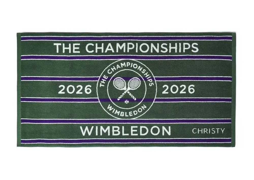 Теннисное полотенце Wimbledon Championships 2026 - green/purple