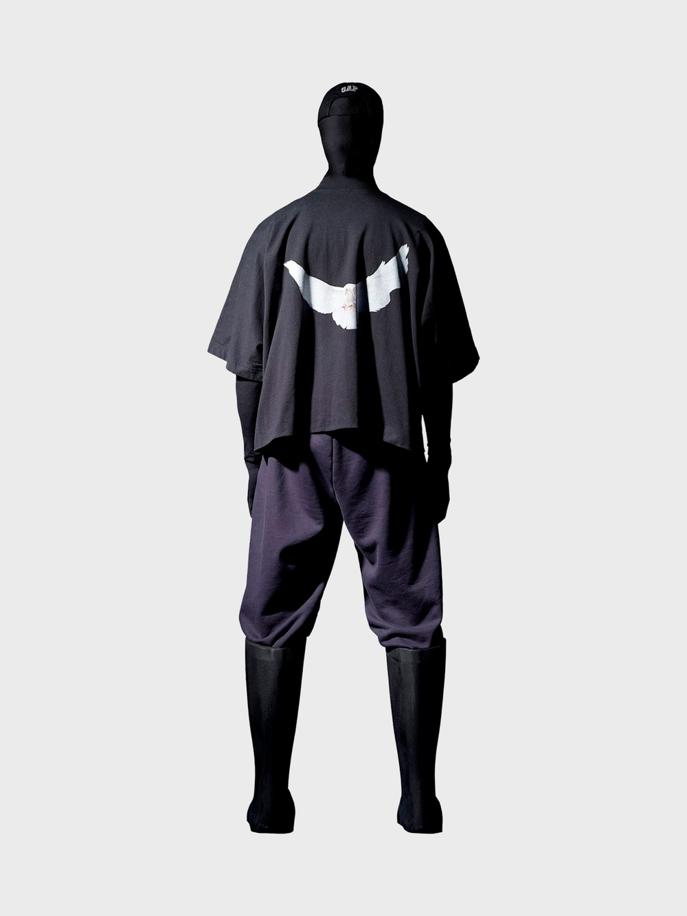 Футболка Yeezy Gap Engineered by Balenciaga Dove No Seam Black