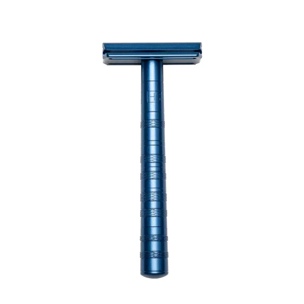 Т-образная бритва Henson Shaving AL13 синяя Mild (HS-AL-SB-03-MLD-5)
