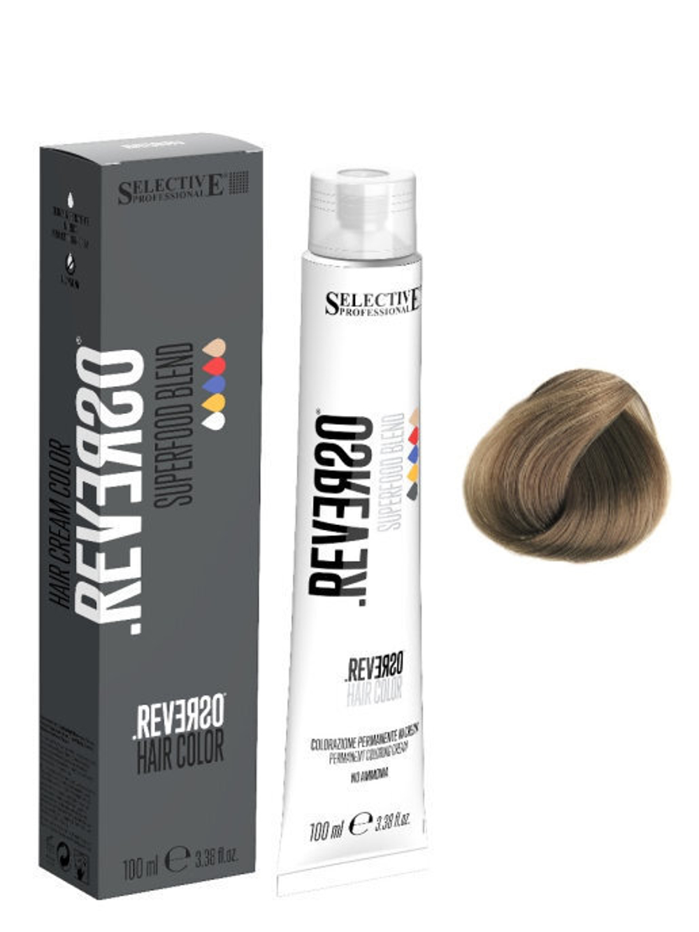 8.00 "Reverso Hair Color" Светлый блонд интенсивный 100мл