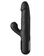 Вибратор c тройной стимуляцией Sonix Silicone Thruster 456523PD
