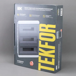 IEK TEKFOR Корпус пласт. ЩРВ-П-54 IP41 черн. прозр. дверь