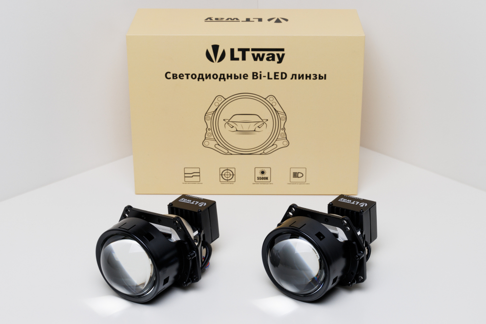 LightWay Biled C1 PRO 3,0" Бирефлектор 6000К 12В