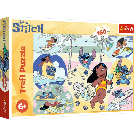 Pazl / Пазлы / Puzzles - "160" - Stitch rules / Disney Lilo&amp;Stitch