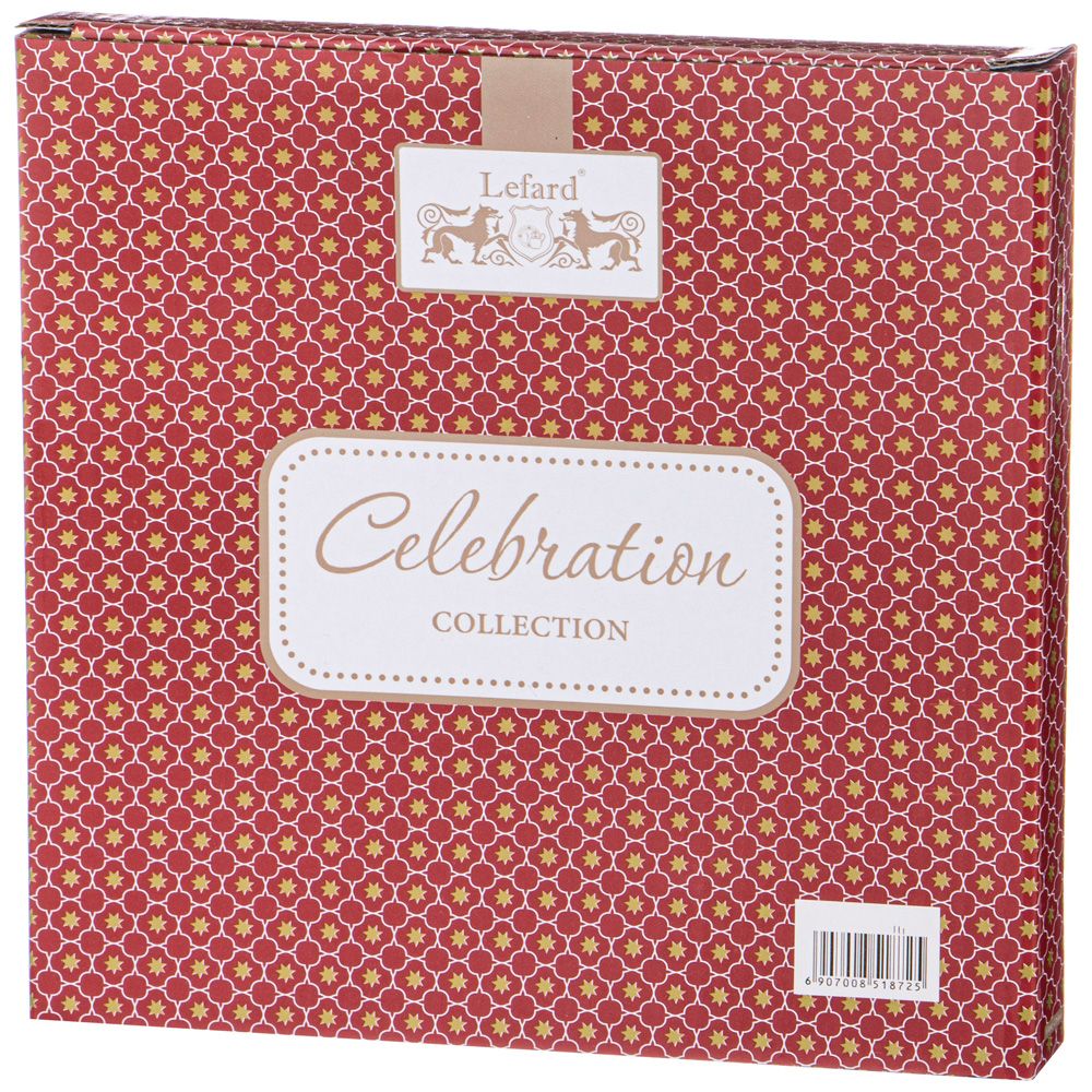 ТАРЕЛКА ЗАКУСОЧНАЯ LEFARD "CELEBRATION" 20.5СМ (КОР=18ШТ.)