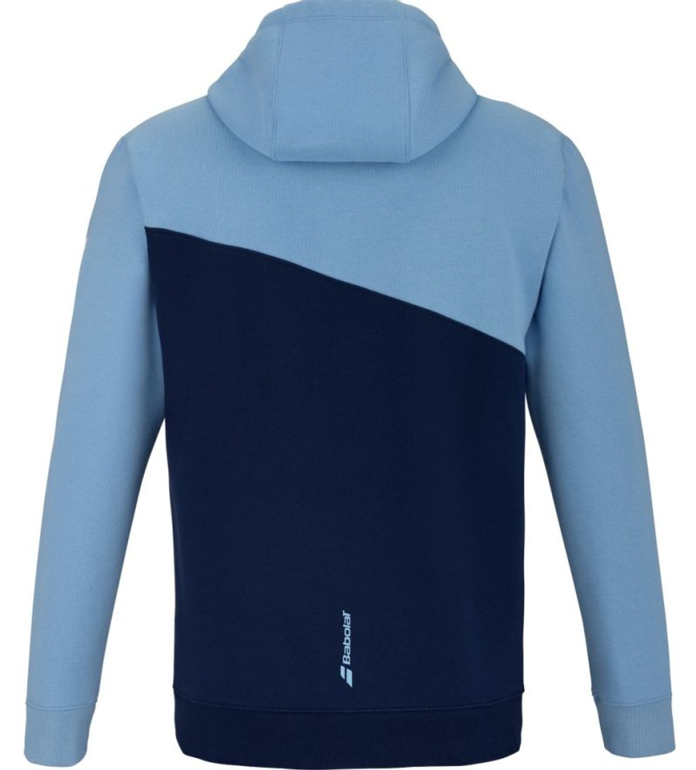 Мужская теннисная толстовка Babolat Drive Hood Sweat Men - drive heritage blue
