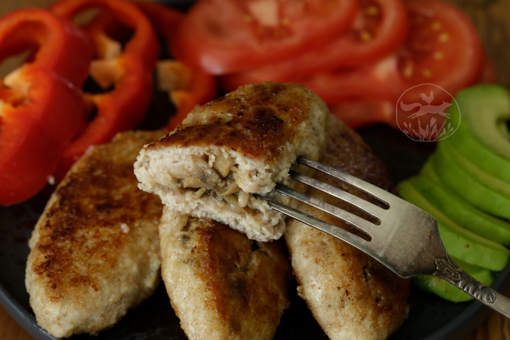 Зразы с шампиньонами