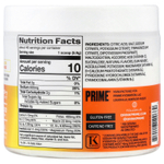 Prime Hydration, Rapid ReHydration, смесь для приготовления электролитического напитка, со вкусом апельсина, 283,2 г (9,9 унции)