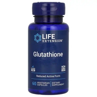 Life Extension, Glutathione 60 vegan caps | Glutation, 60 ta vegetarian kapsula