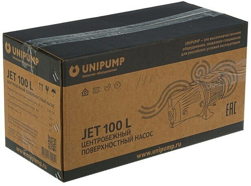 UNIPUMP Поверхностный насос JET 100 L