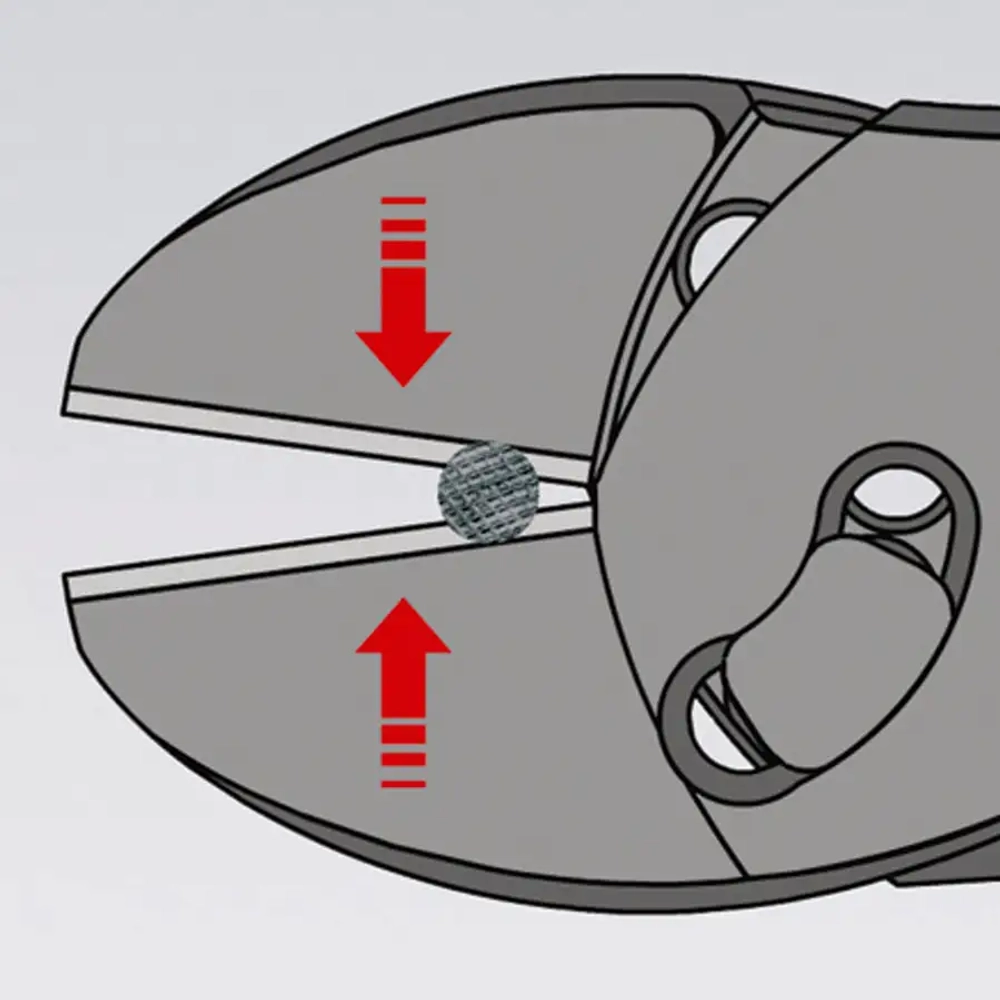 TwinForce® черненые 180 мм Knipex 73 72 180 BK