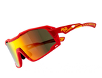 Спортивные очки 720armour Flash / Matte Ferrari Red / Ferrari Red Temple / Champion Gold Ti / Cylinder Lens