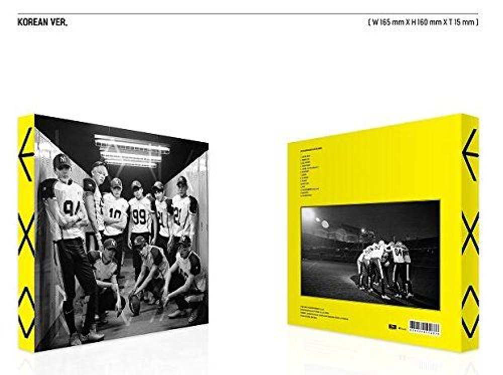 Альбом EXO - LOVE ME RIGHT 2nd Album Repackage KOREAN Version