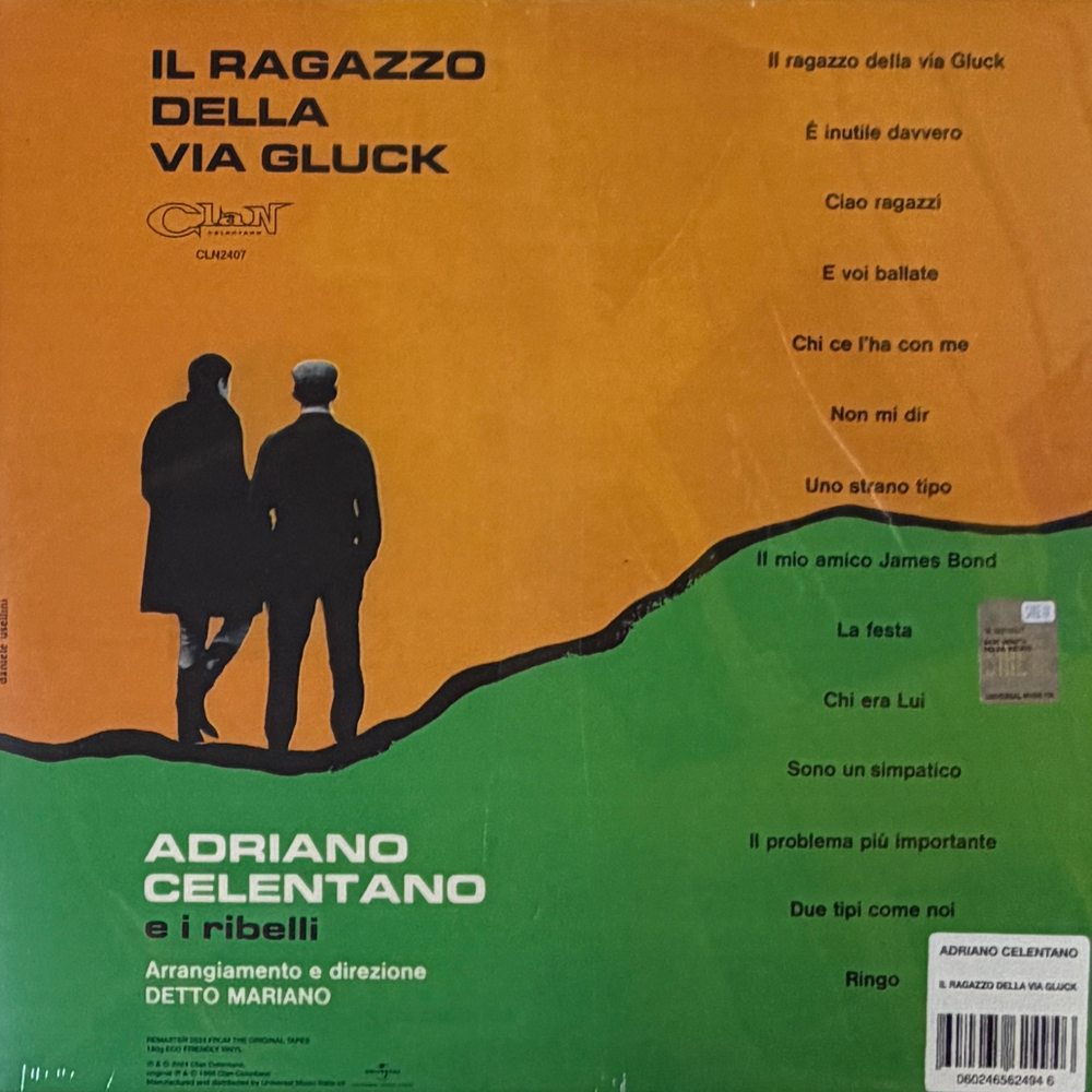 Adriano Celentano ‎– Il Ragazzo Della Via Gluck (Италия 2024г.)