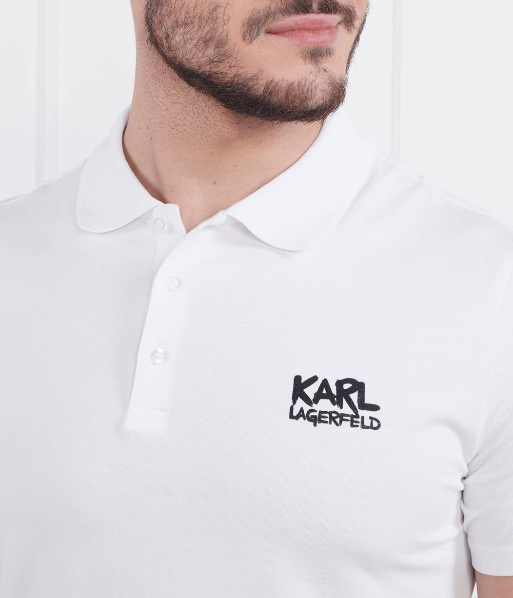 поло Karl Lagerfeld - белый(745082 531221)