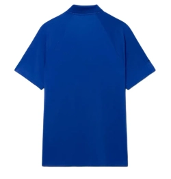 Мужское теннисное поло Lacoste Tennis x Daniil Medvedev - gentian blue