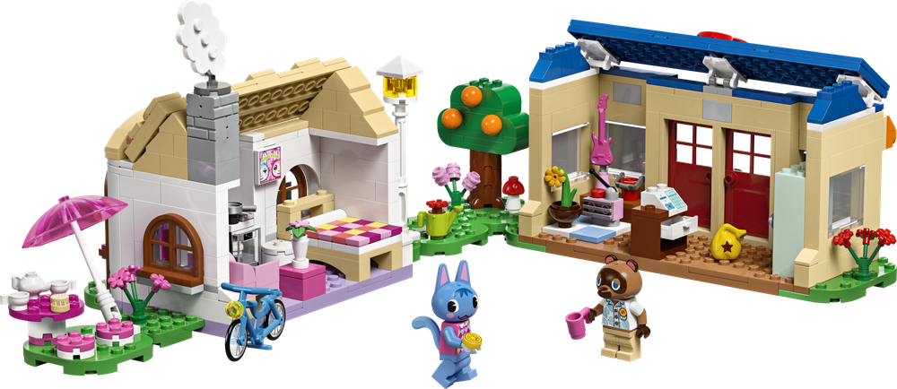 Конструктор Лего Анимал Кроссинг Уголок Нука и дом Рози 77050 LEGO Animal Crossing Nook’s Cranny & Rosie’s House 7+